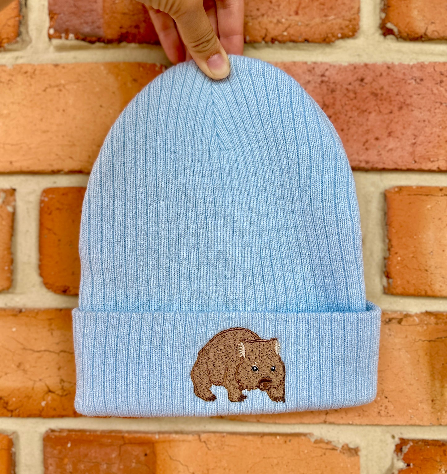 Wombat Recycled Beanie | Aussie Animal Collection
