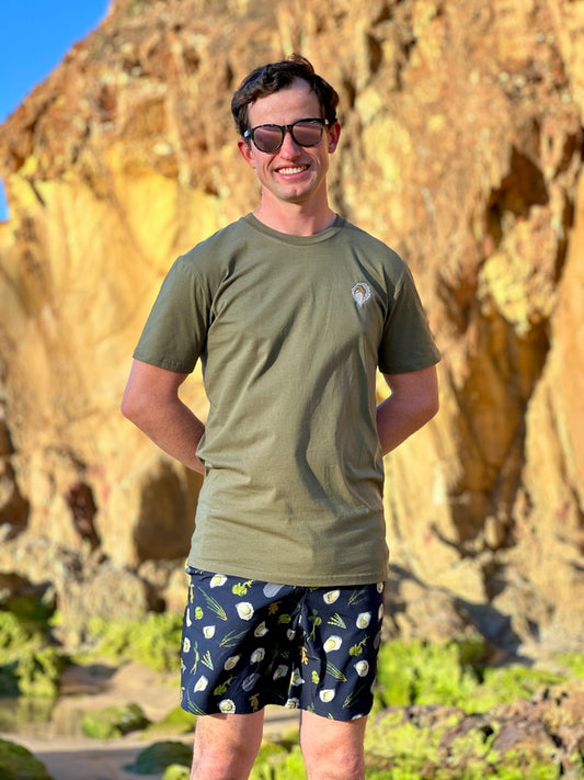 Sydney Rock Oyster Recycled Mens Board Shorts