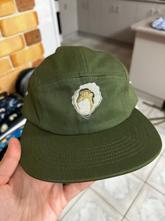 Sydney Rock Oyster Embroidered Cap | Aussie Marine Life Collection
