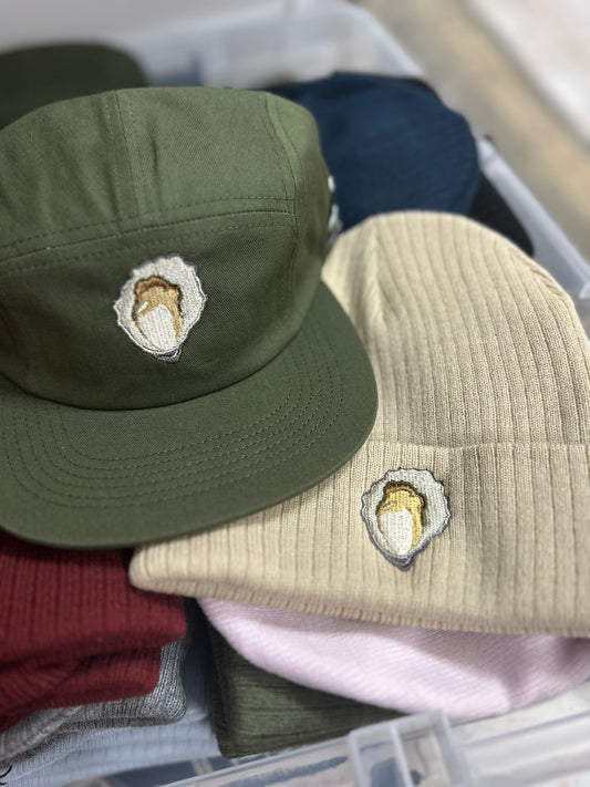 Sydney Rock Oyster Embroidered Cap | Aussie Marine Life Collection