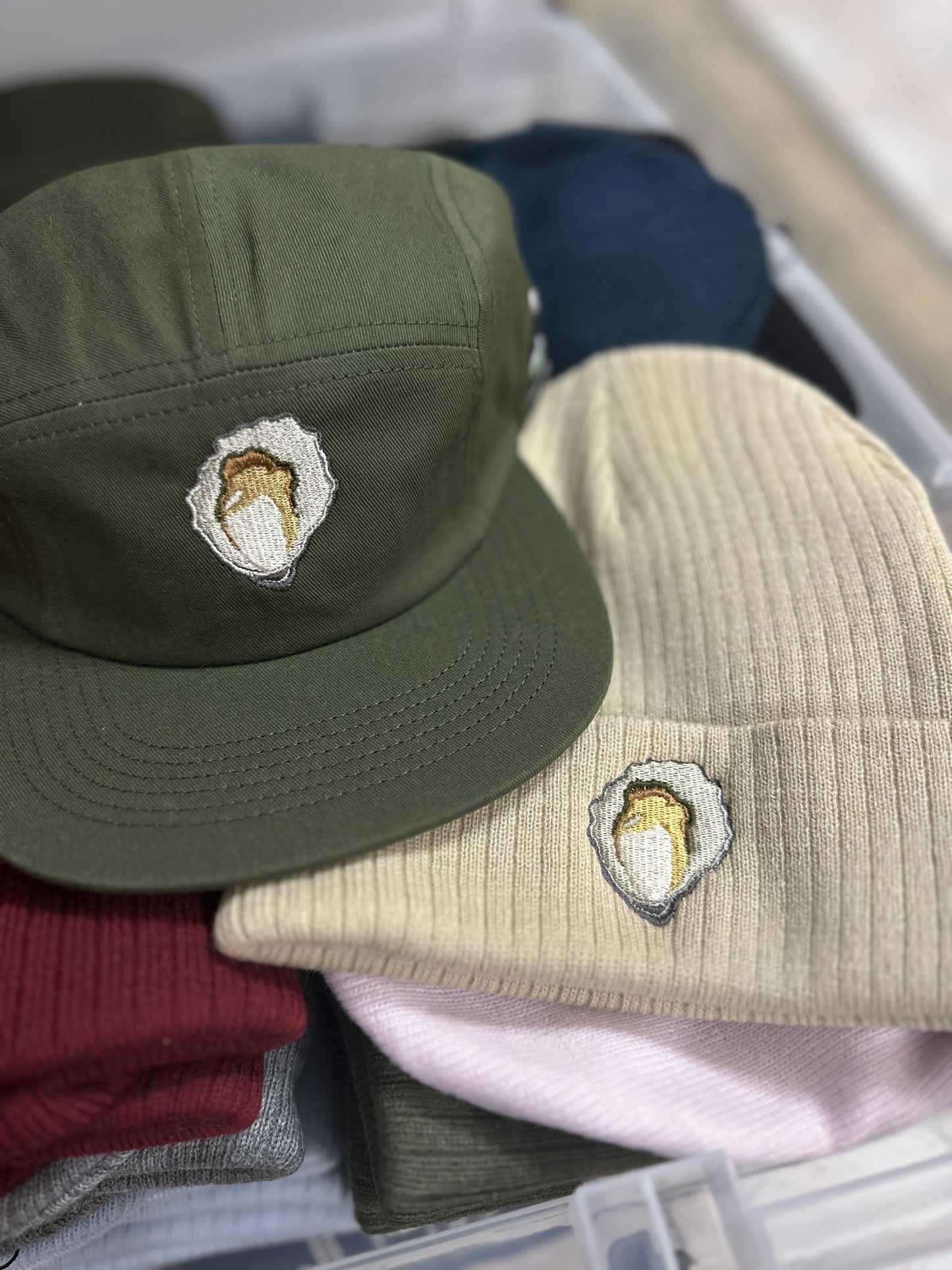 Sydney Rock Oyster Recycled Beanie | Aussie Marine Collection