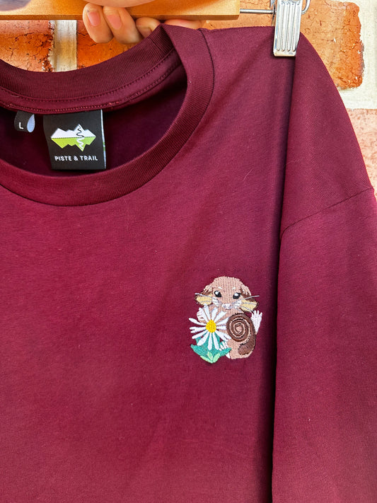 Pygmy Possum Embroidered T-shirt | Aussie Animal Collection