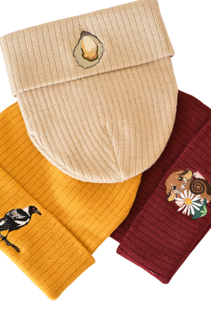 Pygmy Possum Recycled Beanie | Aussie Animal Collection