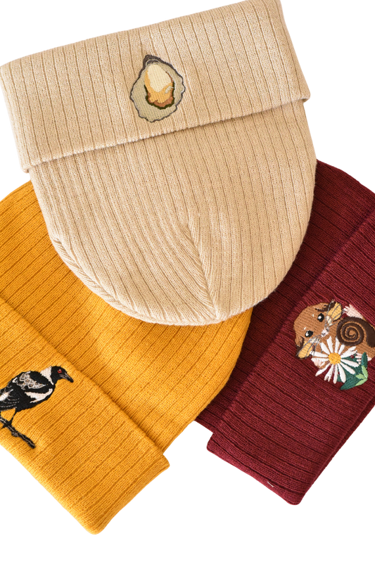Pygmy Possum Recycled Beanie | Aussie Animal Collection