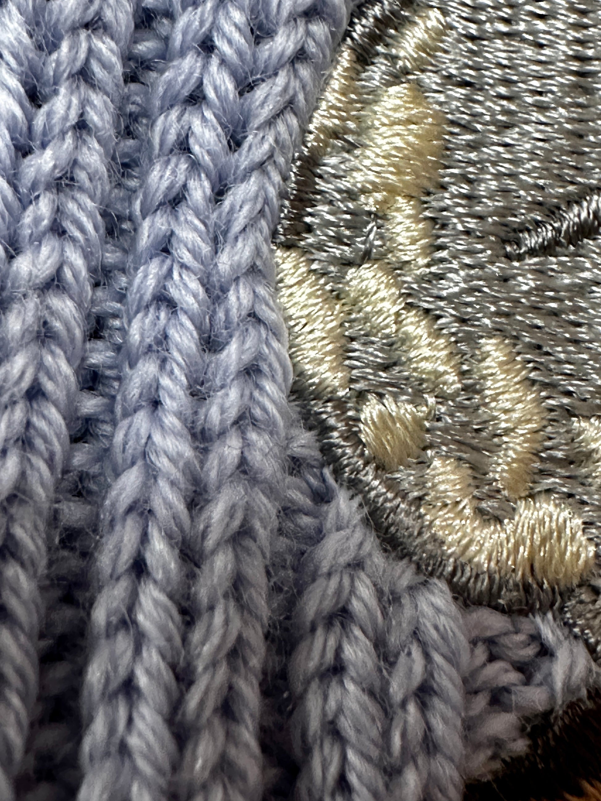 Koala Australian Merino wool beanie in powder blue