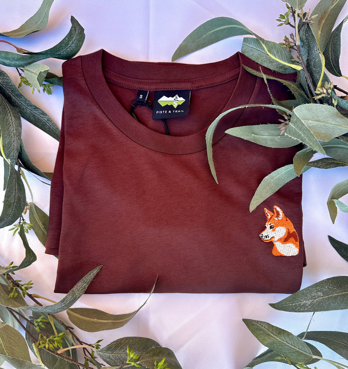 NEW Dingo Embroidered Australian Cotton T-shirt | Aussie Animal Collection