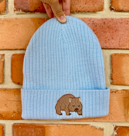 Wombat Recycled Beanie | Aussie Animal Collection