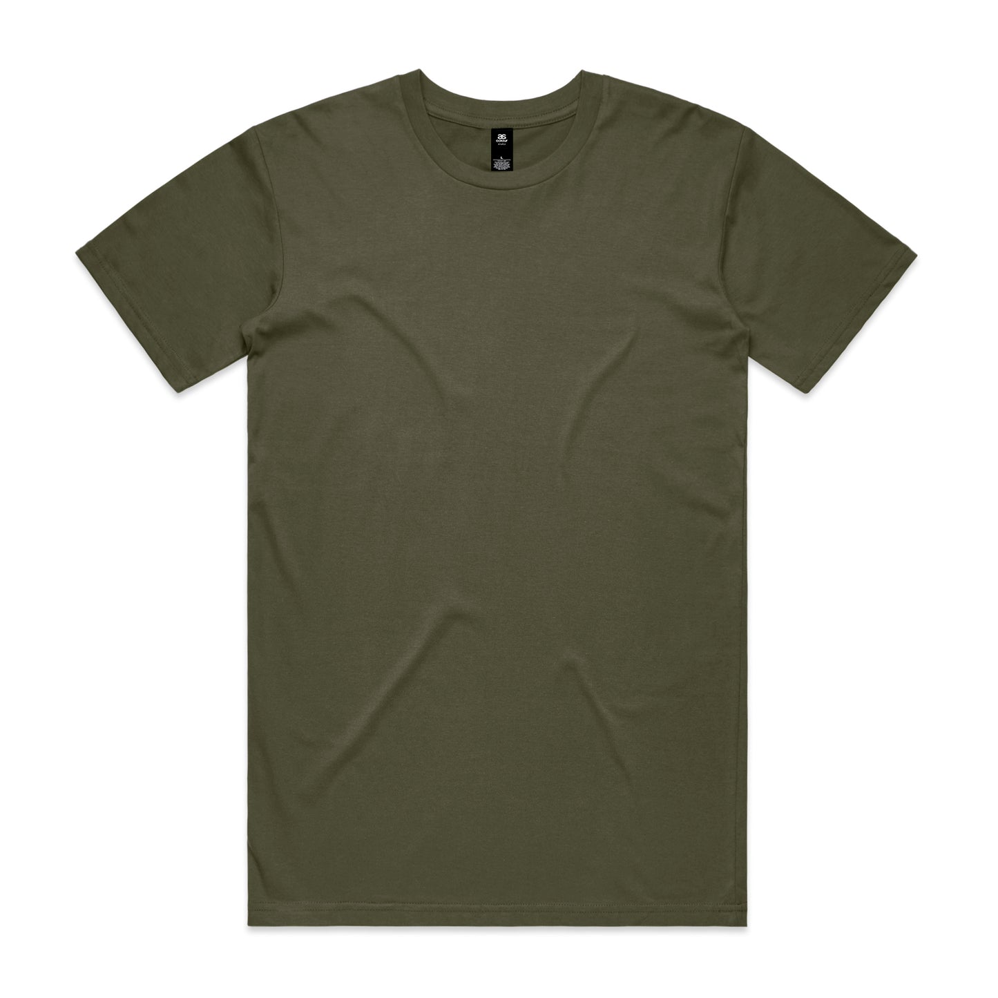 Custom Embroidered T-Shirt - 100mm x 100mm Lapel/Centre Logo