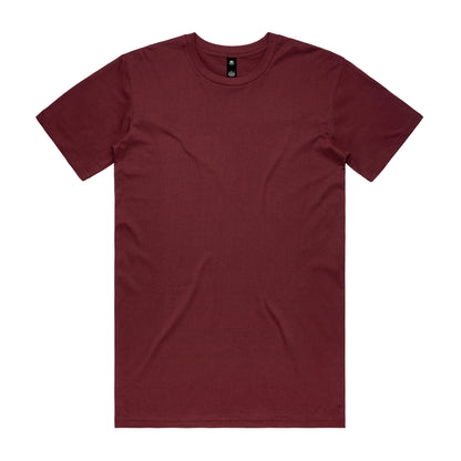 Custom Embroidered T-Shirt - 100mm x 100mm Lapel/Centre Logo