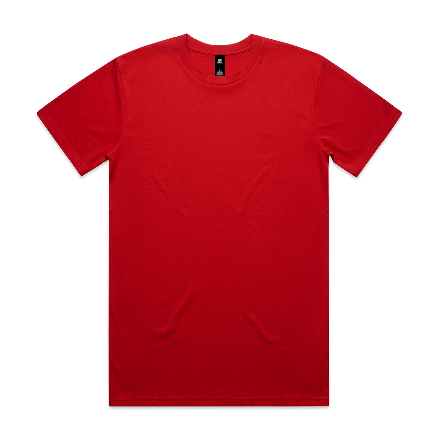 Custom Embroidered T-Shirt - 100mm x 100mm Lapel/Centre Logo
