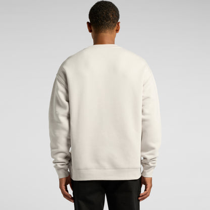 Custom Embroidered Sweatshirt - 100mm x 100mm Lapel/Centre Logo