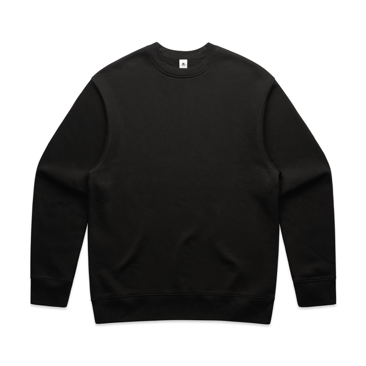 Custom Embroidered Sweatshirt - 100mm x 100mm Lapel/Centre Logo