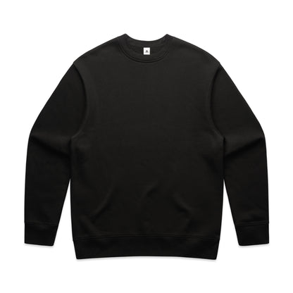 Custom Embroidered Sweatshirt - 100mm x 100mm Lapel/Centre Logo