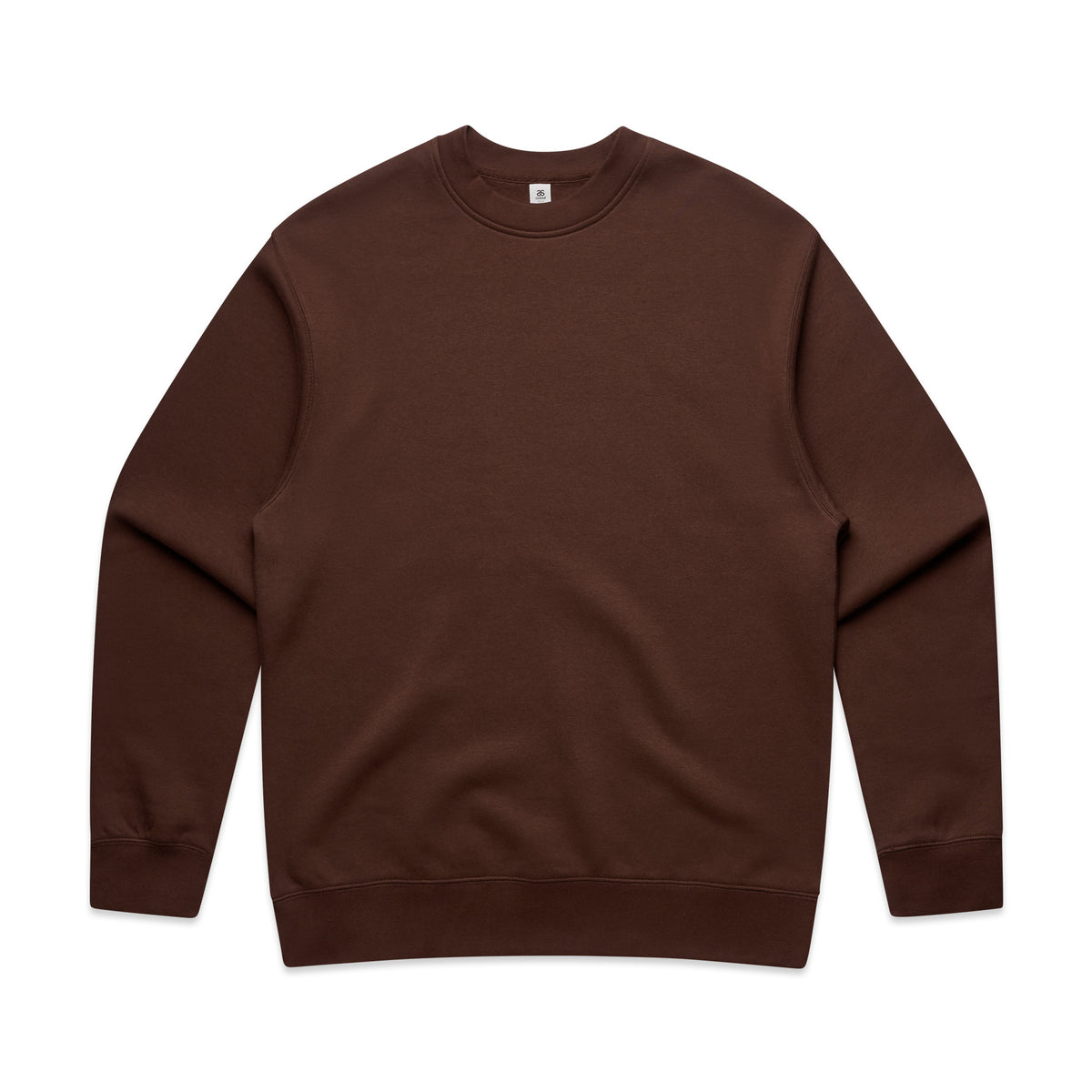 Custom Embroidered Sweatshirt - 100mm x 100mm Lapel/Centre Logo