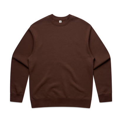 Custom Embroidered Sweatshirt - 100mm x 100mm Lapel/Centre Logo