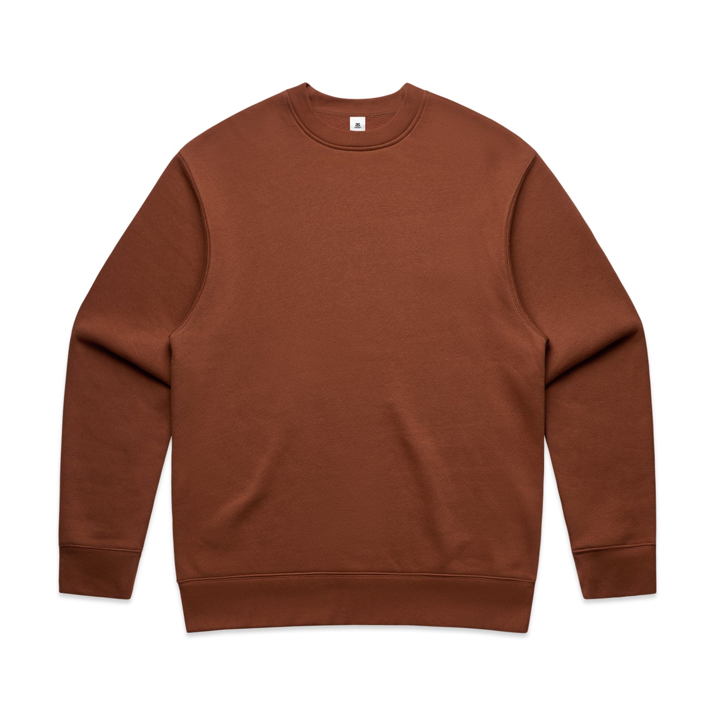 Custom Embroidered Sweatshirt - 100mm x 100mm Lapel/Centre Logo