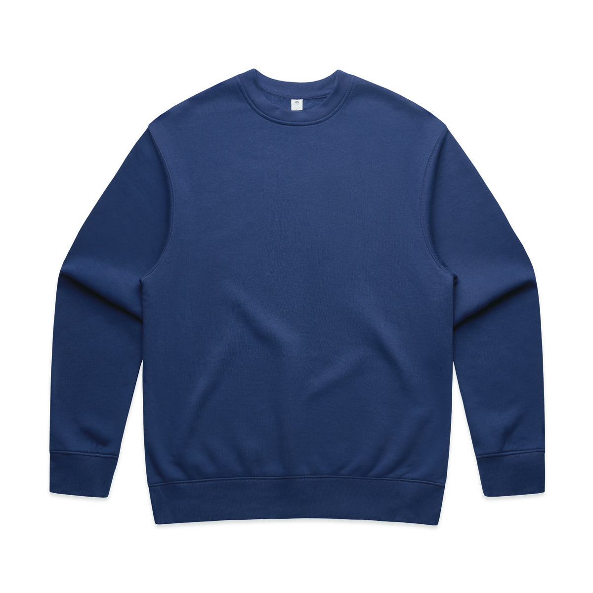 Custom Embroidered Sweatshirt - 100mm x 100mm Lapel/Centre Logo