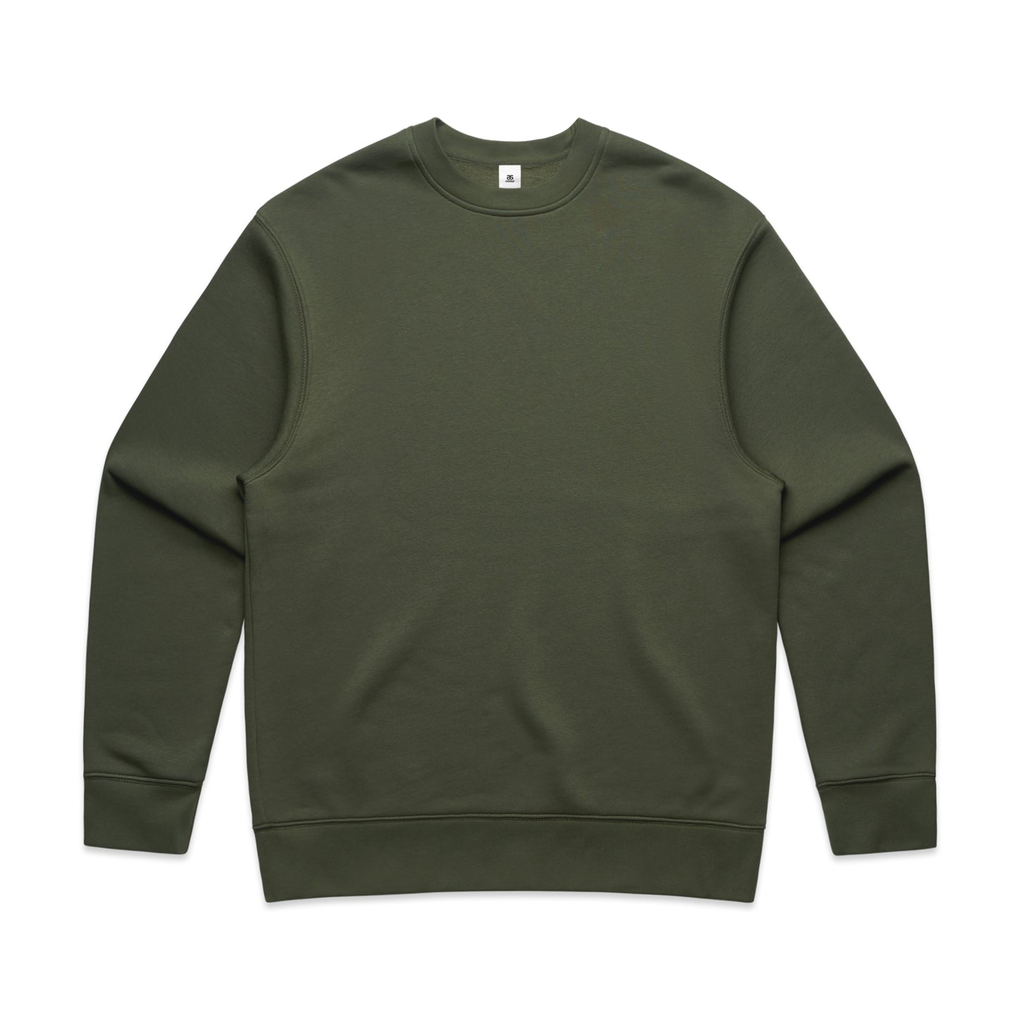 Custom Embroidered Sweatshirt - 100mm x 100mm Lapel/Centre Logo