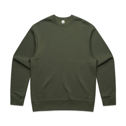 Custom Embroidered Sweatshirt - 100mm x 100mm Lapel/Centre Logo