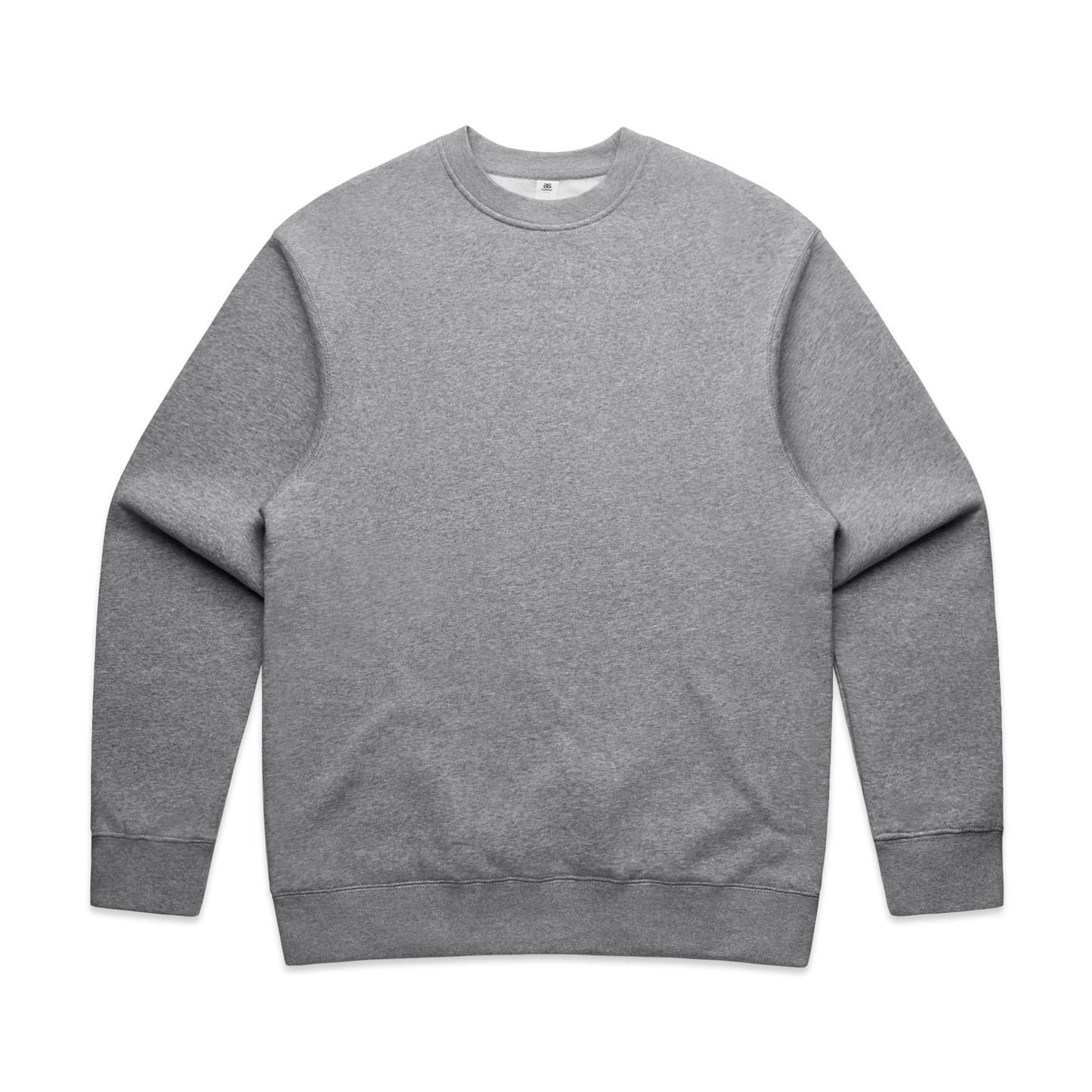Custom Embroidered Sweatshirt - 100mm x 100mm Lapel/Centre Logo