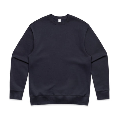 Custom Embroidered Sweatshirt - 100mm x 100mm Lapel/Centre Logo
