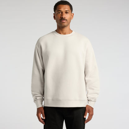 Custom Embroidered Sweatshirt - 100mm x 100mm Lapel/Centre Logo