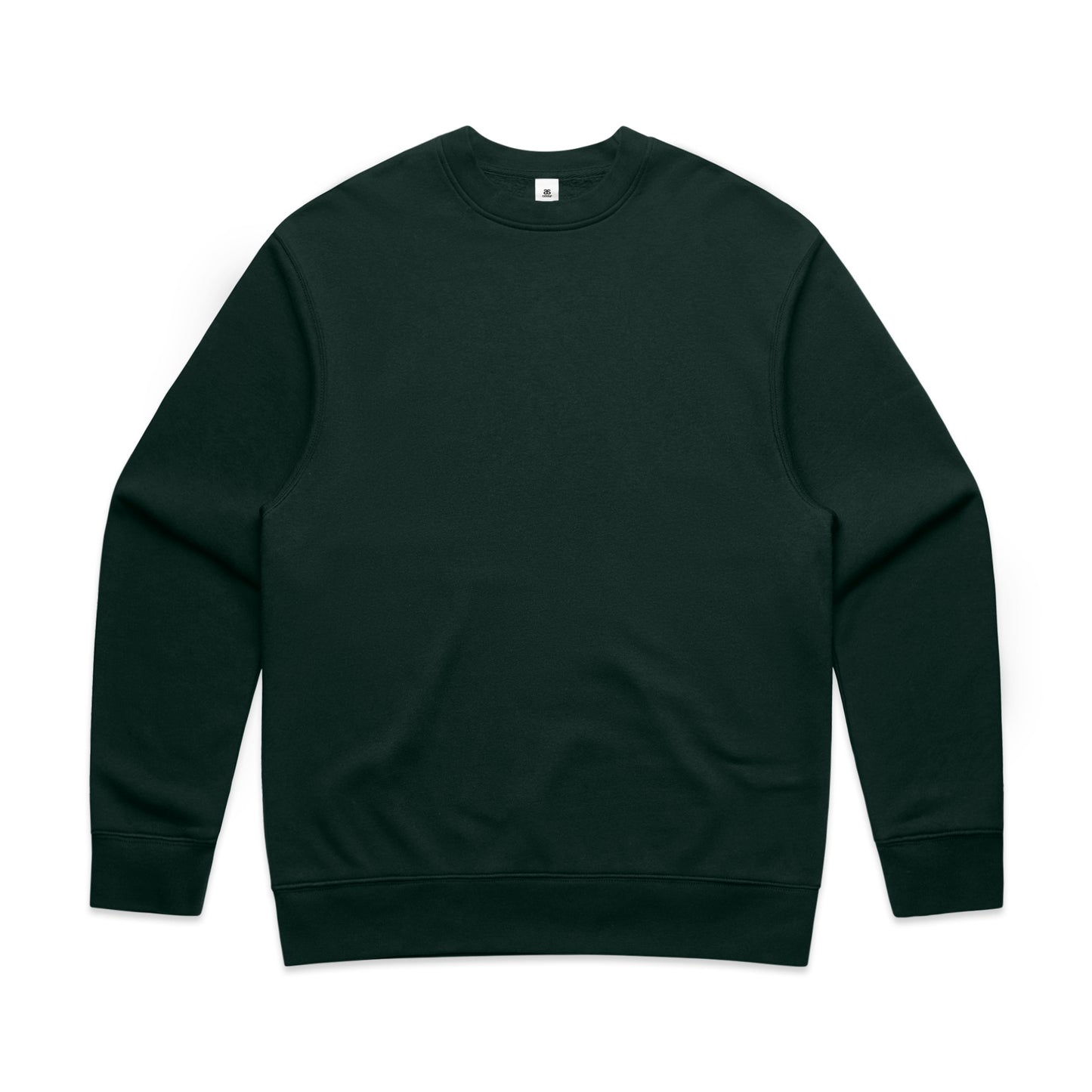 Custom Embroidered Sweatshirt - 100mm x 100mm Lapel/Centre Logo