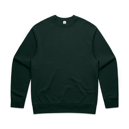Custom Embroidered Sweatshirt - 100mm x 100mm Lapel/Centre Logo