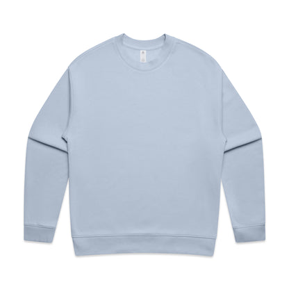 Custom Embroidered Sweatshirt - 100mm x 100mm Lapel/Centre Logo