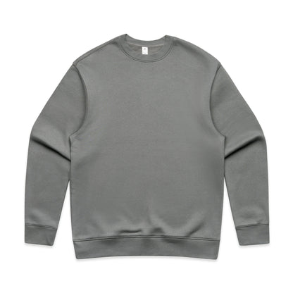 Custom Embroidered Sweatshirt - 100mm x 100mm Lapel/Centre Logo