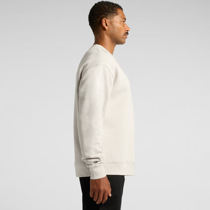 Custom Embroidered Sweatshirt - 100mm x 100mm Lapel/Centre Logo