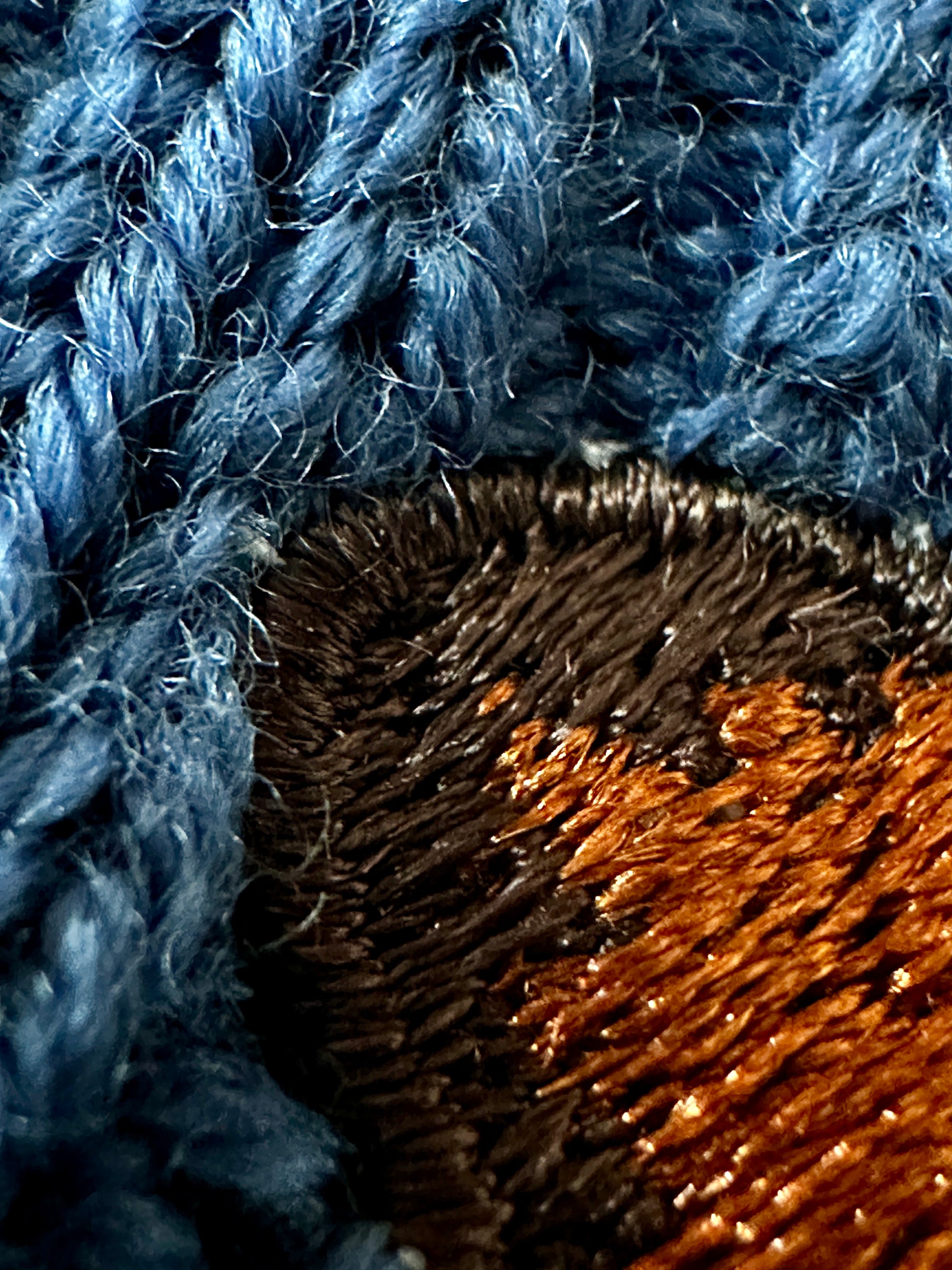 Platypus Australian Merino wool beanie in lake blue