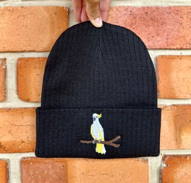 Cockatoo Recycled Beanie | Aussie Animal Collection