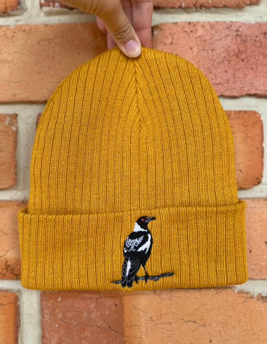 Magpie Recycled Beanie | Aussie Animal Collection