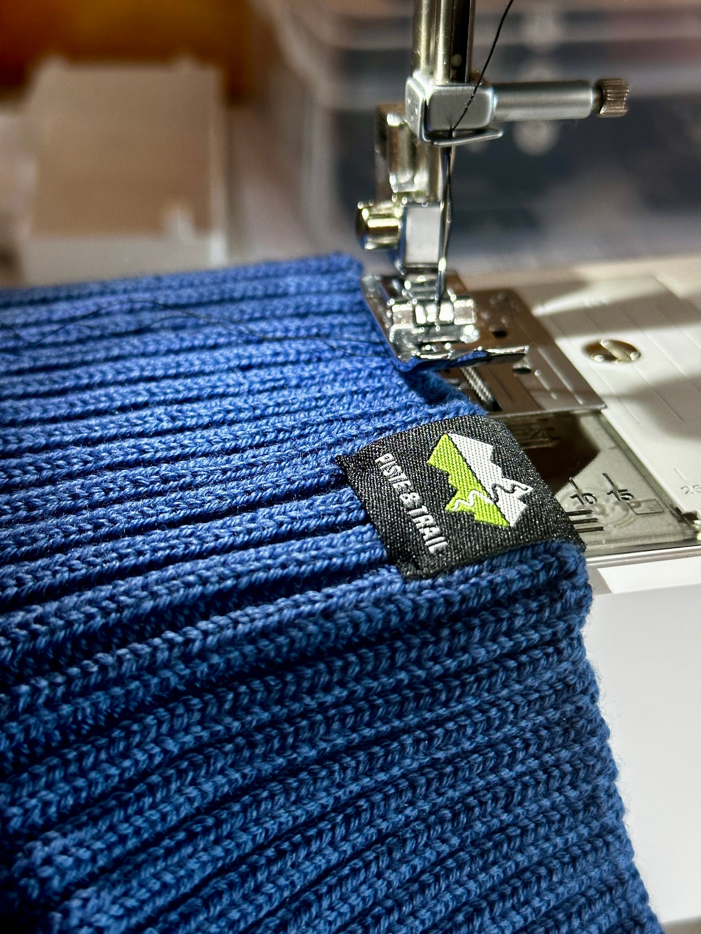 Platypus Australian Merino wool beanie in lake blue