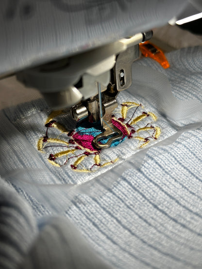 Soldier Crab Embroidered Recycled Beanie | Aussie Marine Collection