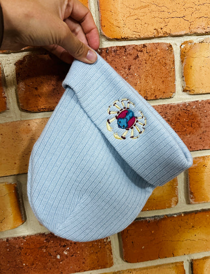 Soldier Crab Embroidered Recycled Beanie | Aussie Marine Collection