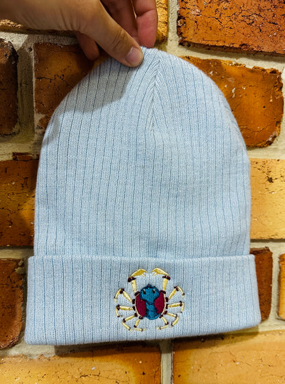 Soldier Crab Embroidered Recycled Beanie | Aussie Marine Collection