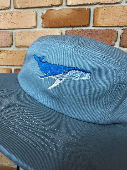 Humpback Whale Embroidered Cap | Aussie Marine Life Collection