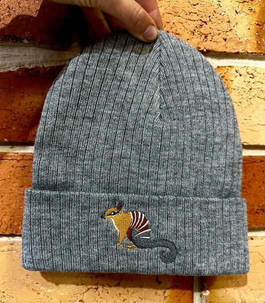 Numbat Embroidered Recycled Beanie | Aussie Animal Collection