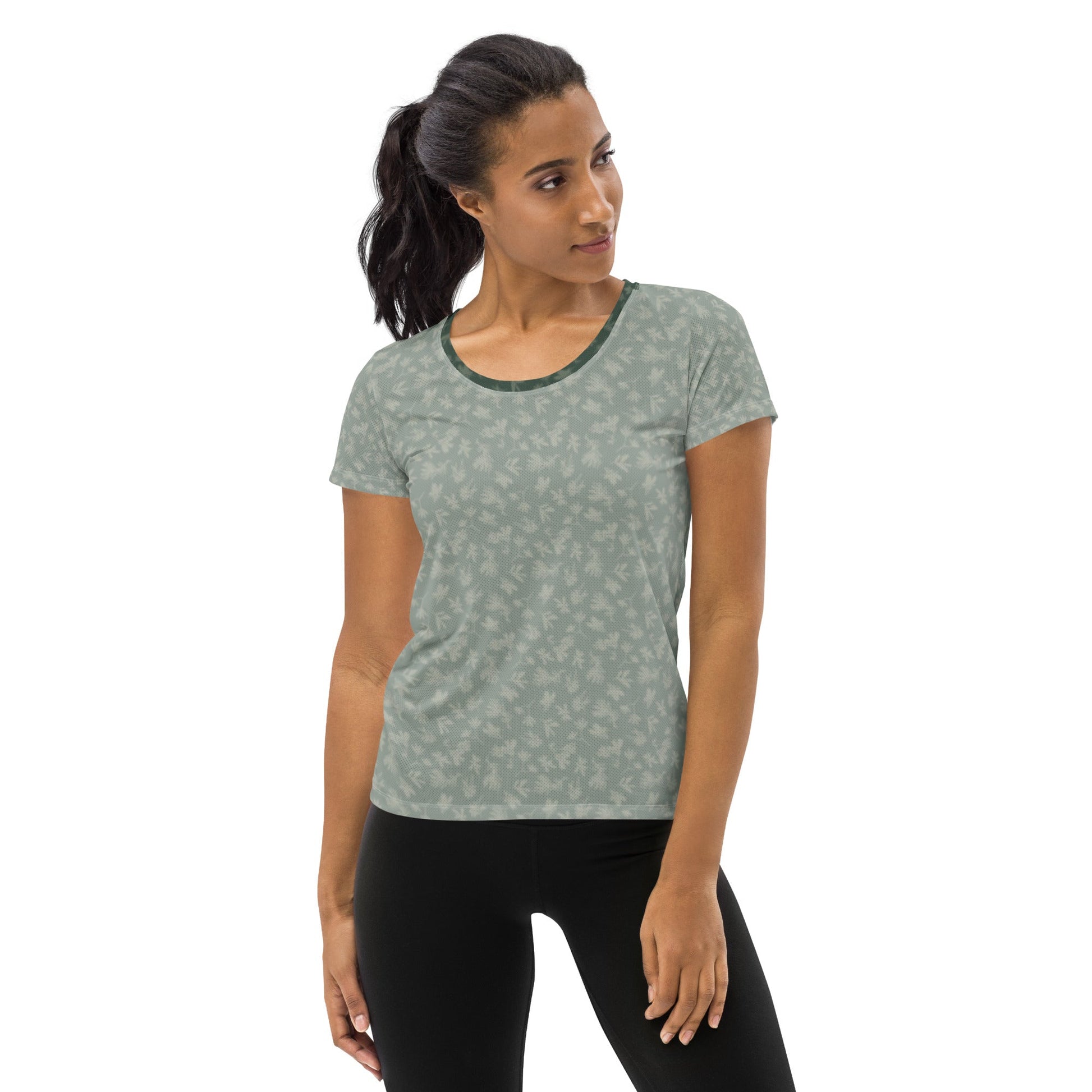 Coastal Banksia Forest Breathable Women's Athletic T-shirt - Piste and Trail T-Shirt