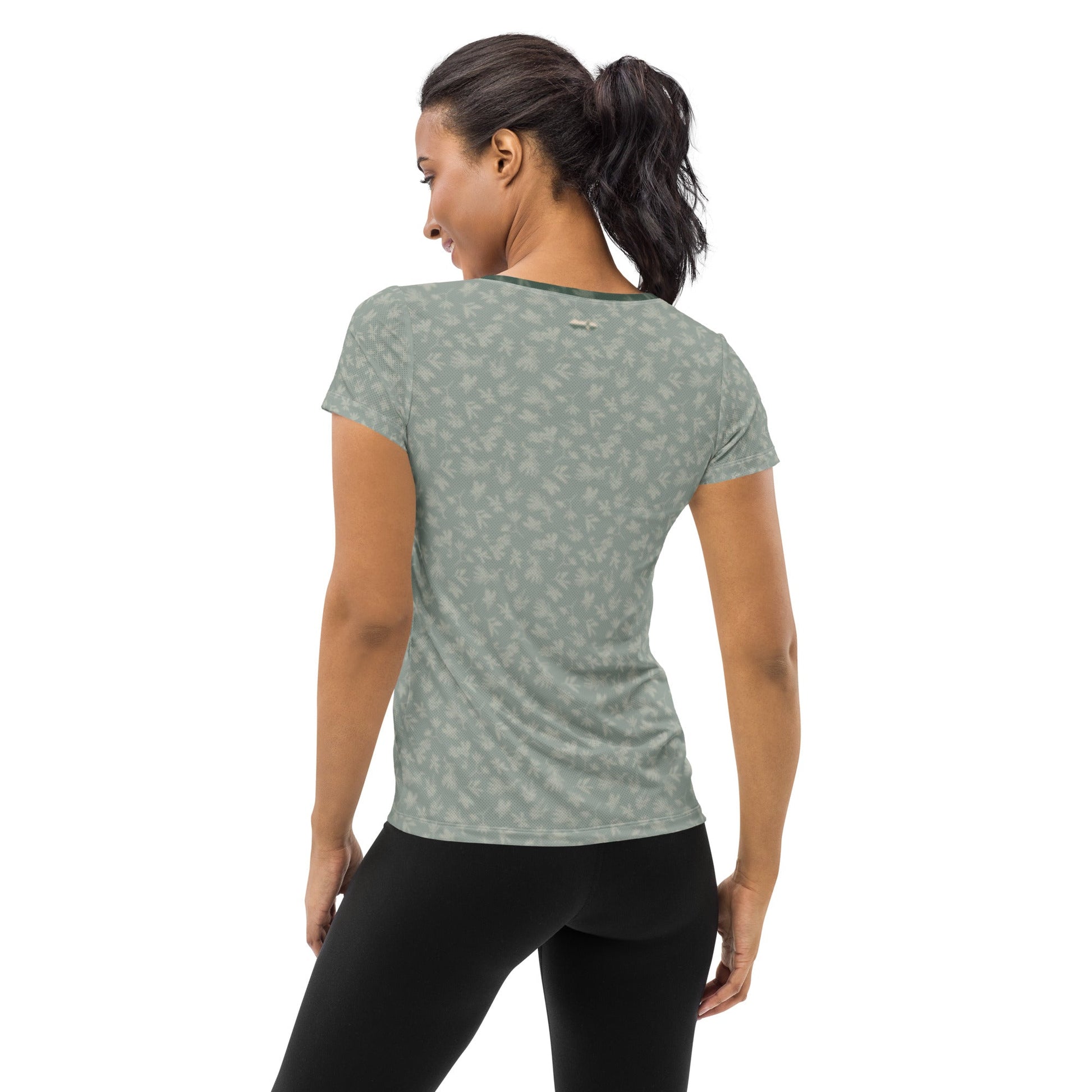 Coastal Banksia Forest Breathable Women's Athletic T-shirt - Piste and Trail T-Shirt