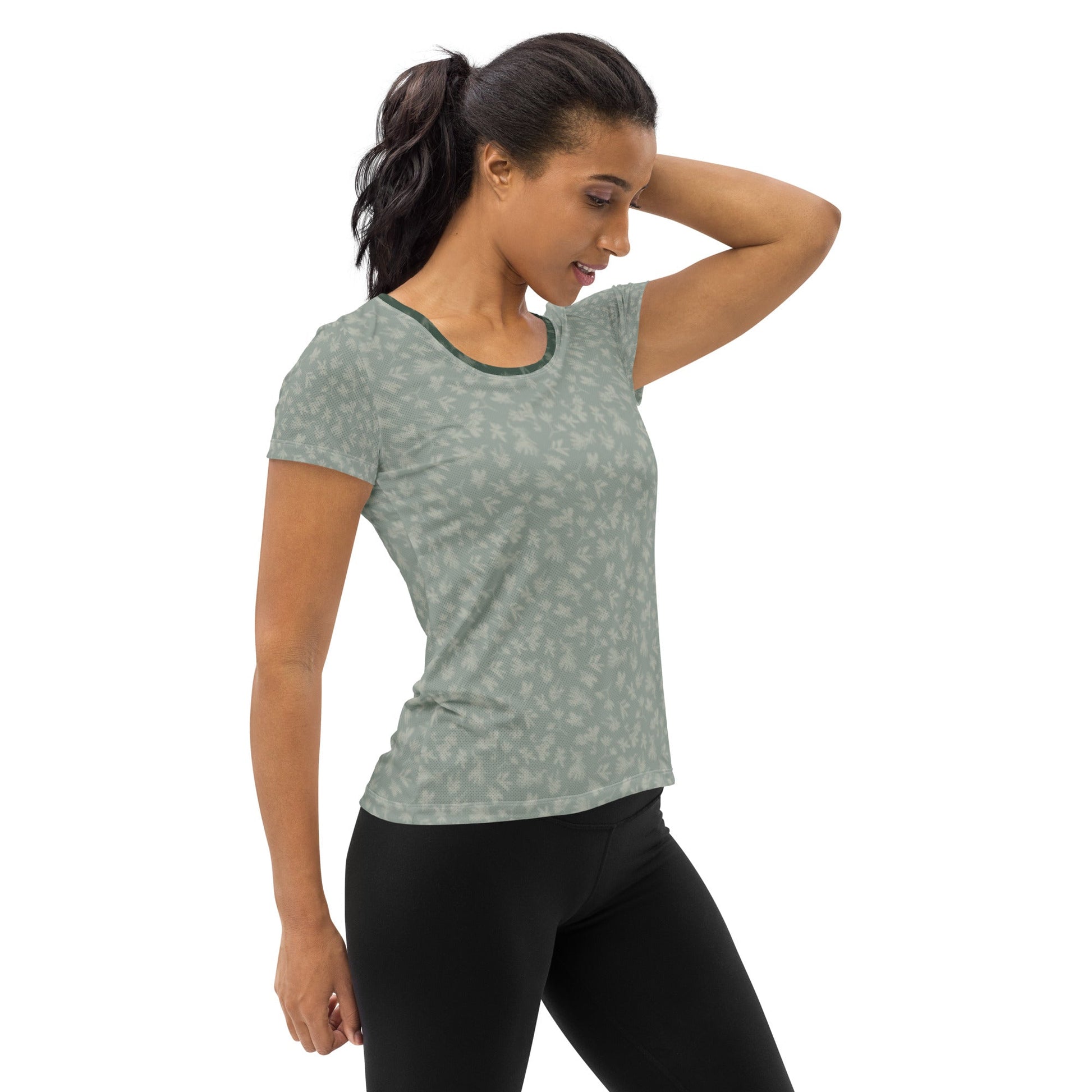 Coastal Banksia Forest Breathable Women's Athletic T-shirt - Piste and Trail T-Shirt