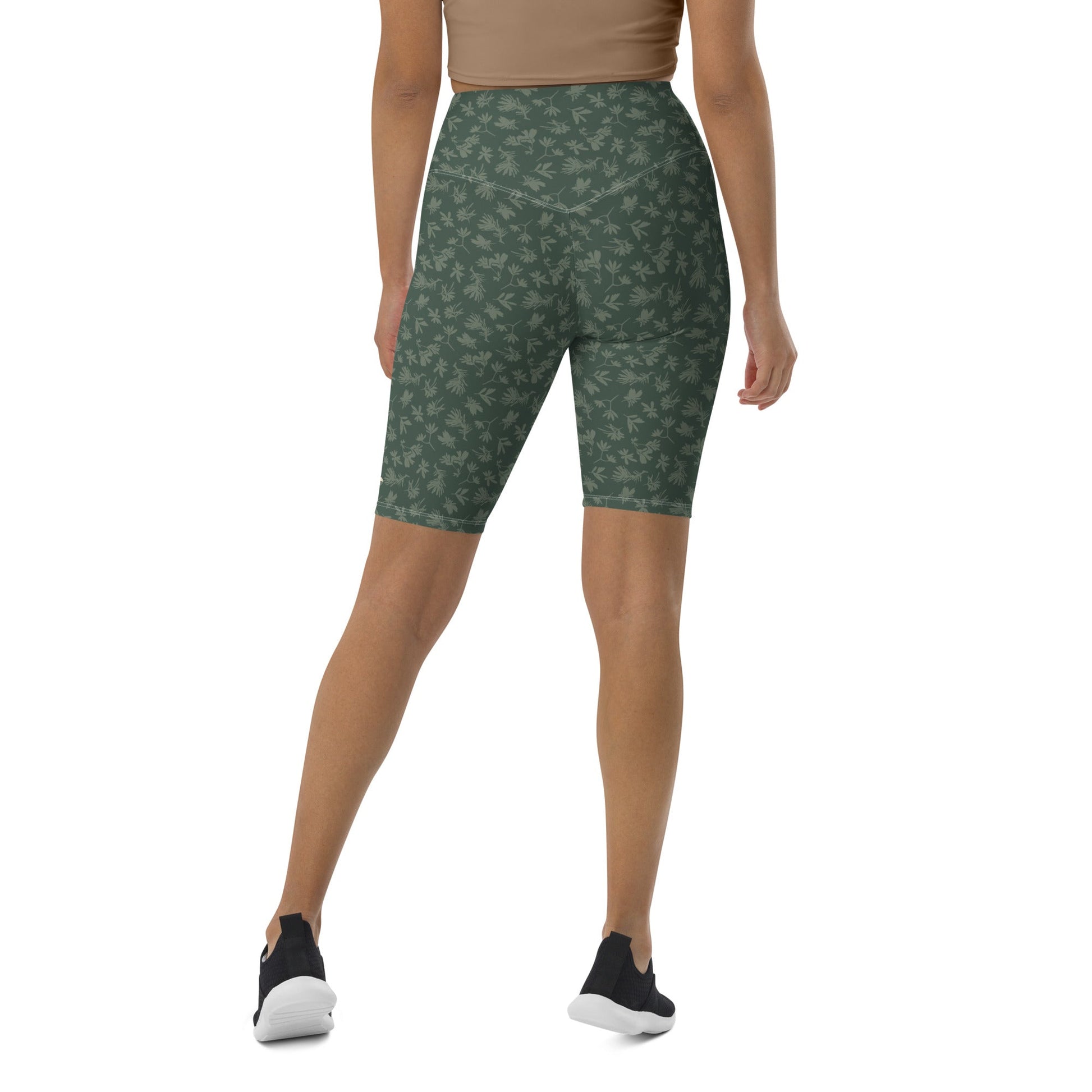 Coastal Banksia Women's Long Bike Shorts - Piste and Trail Bike Shorts