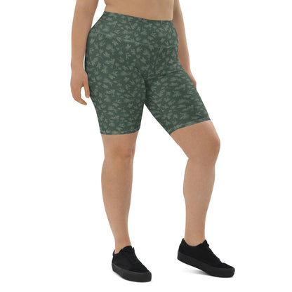 Coastal Banksia Women's Long Bike Shorts - Piste and Trail Bike Shorts