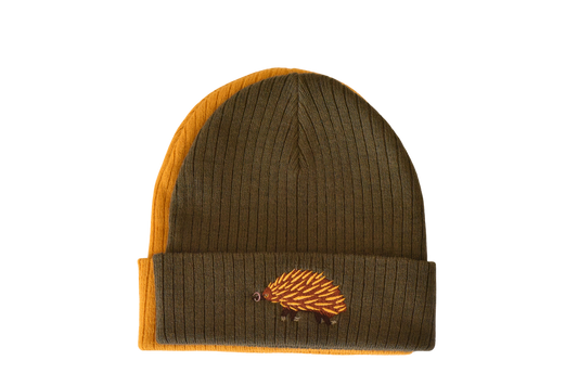 Echidna Recycled Beanie | Aussie Animal Collection