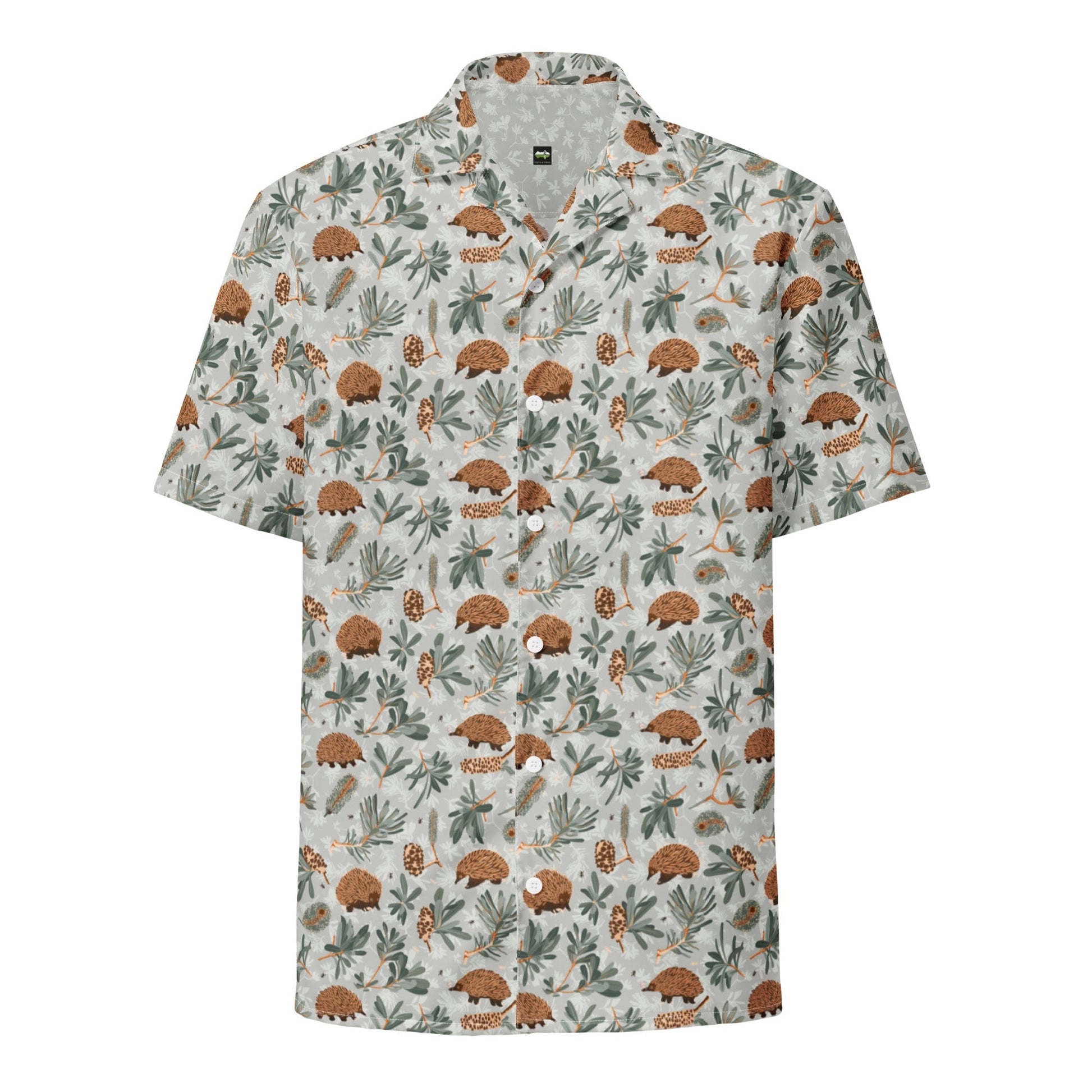 Echidna & Banksia Recycled PARTY SHIRT - Piste and Trail Party Shirt