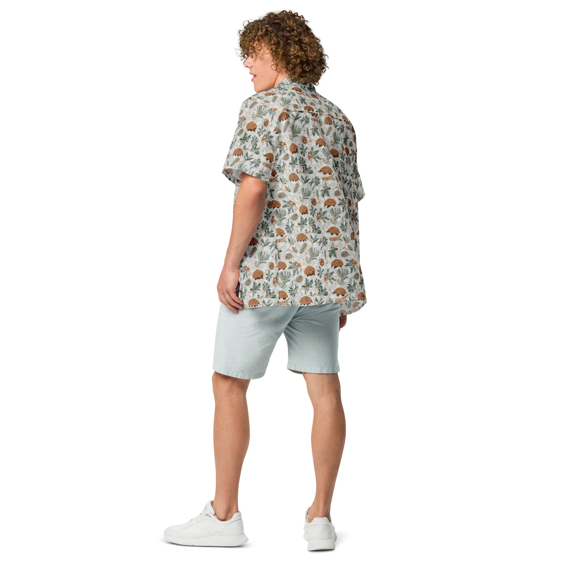 Echidna & Banksia Recycled PARTY SHIRT - Piste and Trail Party Shirt