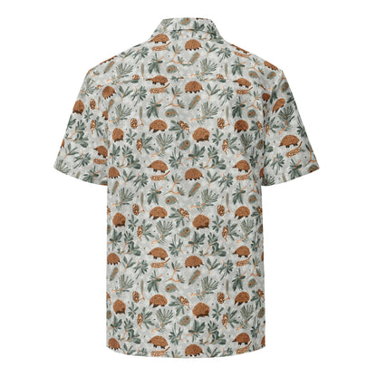 Echidna & Banksia Recycled PARTY SHIRT - Piste and Trail Party Shirt