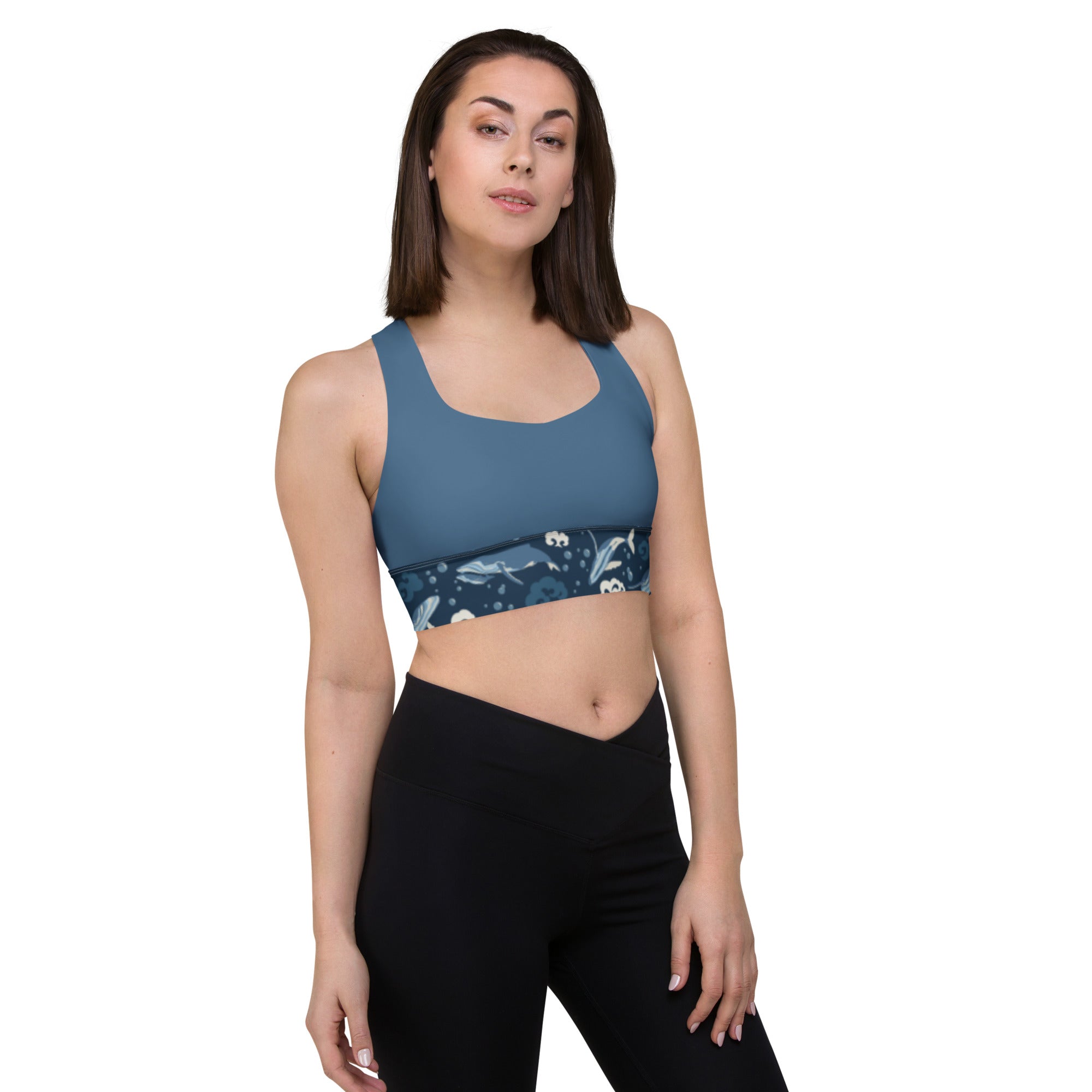 Longline yoga bra on sale